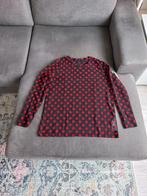 Only - Blouse met lange mouw,  mt. L, Zwart met Rode stippen, Only, Zwart, Maat 42/44 (L), Nieuw