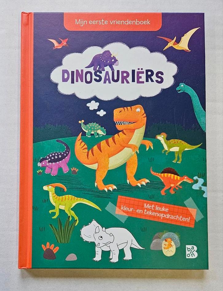 Mijn eerste vriendenboek: Dinosauriërs, Boeken, Kinderboeken | Jeugd | onder 10 jaar, Nieuw, Non-fictie, Ophalen of Verzenden