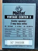 Magnat vintage center speaker 3. 2 weg bass reflex, Audio, Tv en Foto, Luidsprekers, Magnat, Center speaker, Ophalen of Verzenden