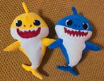 2x Baby Shark knuffel met geluid, Ophalen of Verzenden, Zo goed als nieuw, Overige typen