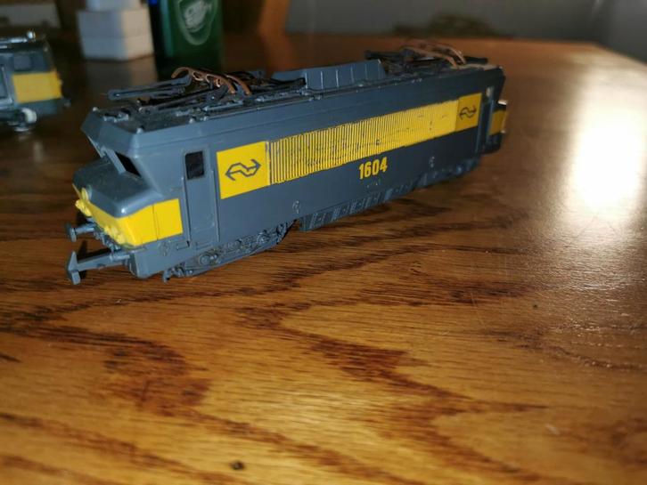 Jouef 1604 NS Electriche Locomotief, Hobby en Vrije tijd, Modeltreinen | H0, Gebruikt, Locomotief, Gelijkstroom, Jouef, NS, Ophalen of Verzenden