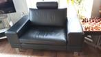 Love seat zwart merk pode, Huis en Inrichting, Banken | Sofa's en Chaises Longues, Ophalen, Gebruikt, Tweepersoons, Minder dan 150 cm