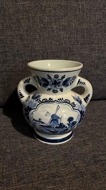 Delfts Blauw Potje - Gelijmd beschikbaar voor biedingen
