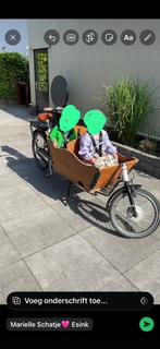 Elektrische bakfiets - defecte accu draad, Fietsen en Brommers, Fietsen | Bakfietsen, Gebruikt, Elektrisch, 2 kinderen, Ophalen