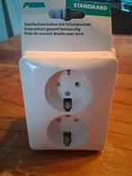 Peha Stopcontact Geaard Tweevoudig - Nieuw, Ophalen of Verzenden, Nieuw, Stopcontact