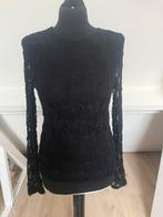 Lace truitjes zwart en wit m/l, Ophalen of Verzenden, Zo goed als nieuw, Wit
