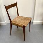 Palissanderhouten vintage stoel uit 1958, Alfred Hendrickx, Vintage, Mid-century modern, Belform, Gebruikt, Bruin, Eén