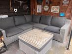 Loungeset in goede staat, Ophalen, 5 zitplaatsen, Kunststof, Bank