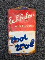 Emaille Reclamebordje Echtalon deurpostje, Verzamelen, Ophalen of Verzenden, Gebruikt, Reclamebord