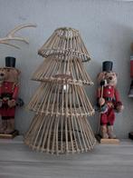 Riviera Maison rattan kandelaar kerstboom, Diversen, Kerst, Ophalen of Verzenden
