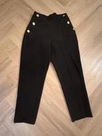 Nette zwarte broek met gouden knopen van de Zara maat M, Ophalen of Verzenden, Zo goed als nieuw, Lang, Zara