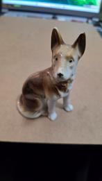 Keramiek Herdershond Beeldje - 11,5 cm, Ophalen of Verzenden