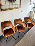 Eetkamerstoelen, Huis en Inrichting, Stoelen, Ophalen, Overige kleuren, Drie, Zo goed als nieuw