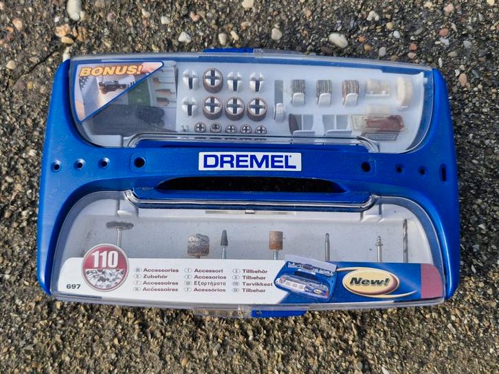Dremel Accessoires Set - 110 stuks, Doe-het-zelf en Verbouw, Gereedschap | Machine-onderdelen en Toebehoren, Gebruikt, Verzenden