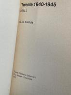 tweede wereldoorlog / Twente 1940-1945, Verzamelen, Ophalen of Verzenden, Overige soorten, Nederland, Boek of Tijdschrift