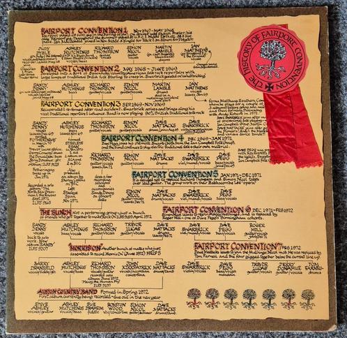 Fairport Convention ‎–The History Of Fairport Convention 2LP, Cd's en Dvd's, Vinyl | Pop, 1960 tot 1980, Ophalen of Verzenden