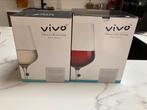 Vivo wijnglazen 7 wit 5 rood kristal, Glas, Glas of Glazen, Zo goed als nieuw, Ophalen