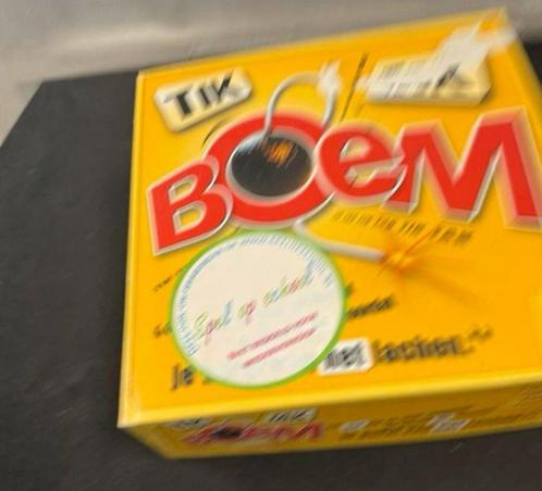 Tik tak boem.  Bordspel. €4,99, Hobby en Vrije tijd, Gezelschapsspellen | Bordspellen, Zo goed als nieuw, Ophalen of Verzenden
