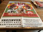 Tony Boltini Poster met Rob de Nijs & Jonny Lion, Rechthoekig Staand, Ophalen of Verzenden, Zo goed als nieuw, A1 t/m A3