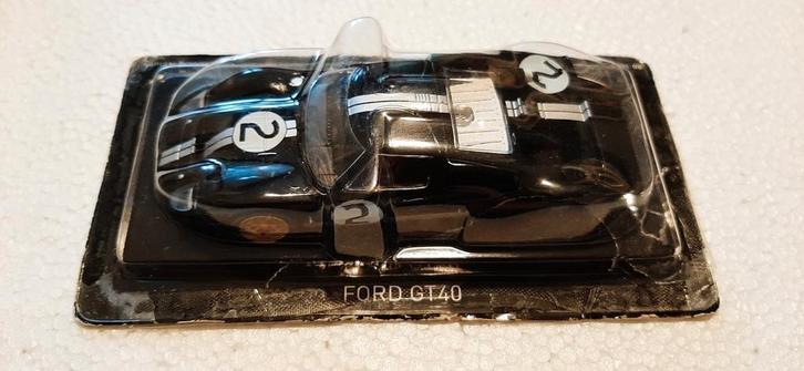 Ford GT40 MK1. Zwart., Hobby en Vrije tijd, Modelauto's | 1:43, Zo goed als nieuw, Auto, Overige merken, Ophalen of Verzenden