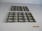 LEGO 9 volt 4515 6 Rechte Rails GRIJS perfecte staat!!, Ophalen of Verzenden, Zo goed als nieuw, Complete set, Lego