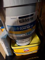 Sikkens verf eucalyptusgroen, Doe-het-zelf en Verbouw, Verf, Beits en Lak, Ophalen, Overige kleuren, Minder dan 5 liter, Verf