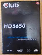 Club HD3650 Videokaart in gesealde verpakking, Computers en Software, Videokaarten, AMD, Nieuw, Ophalen of Verzenden, GDDR2