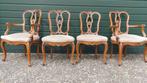 Krakelingen eetkamer stoelen, Antiek en Kunst, Antiek | Meubels | Stoelen en Banken, Ophalen