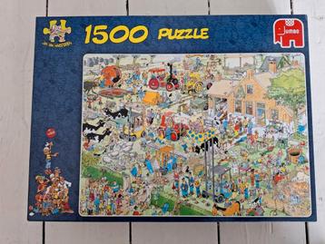Jan van Haasteren puzzel - Boerderij bezoek - 1500 stuks beschikbaar voor biedingen