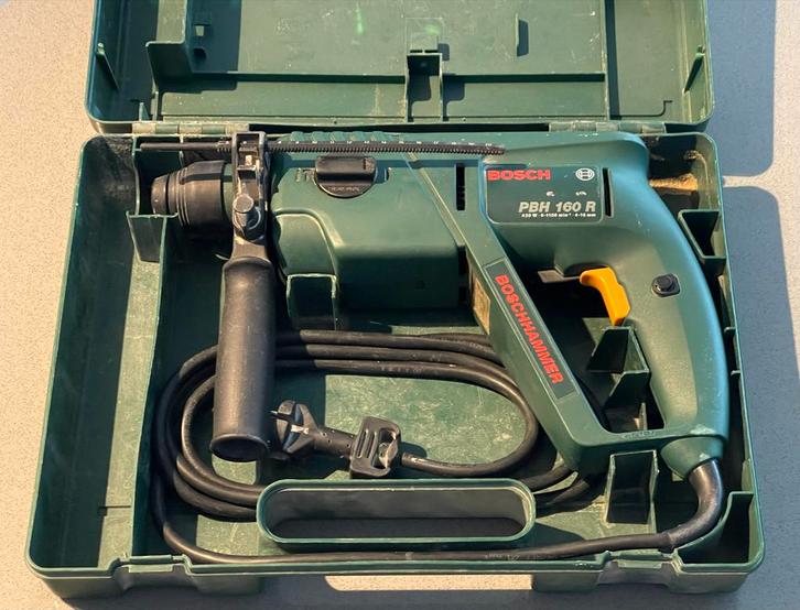 Bosch PBH 160 R Pneumatische Boorhamer, Doe-het-zelf en Verbouw, Gereedschap | Boormachines, Gebruikt, Boor- en/of Breekhamer