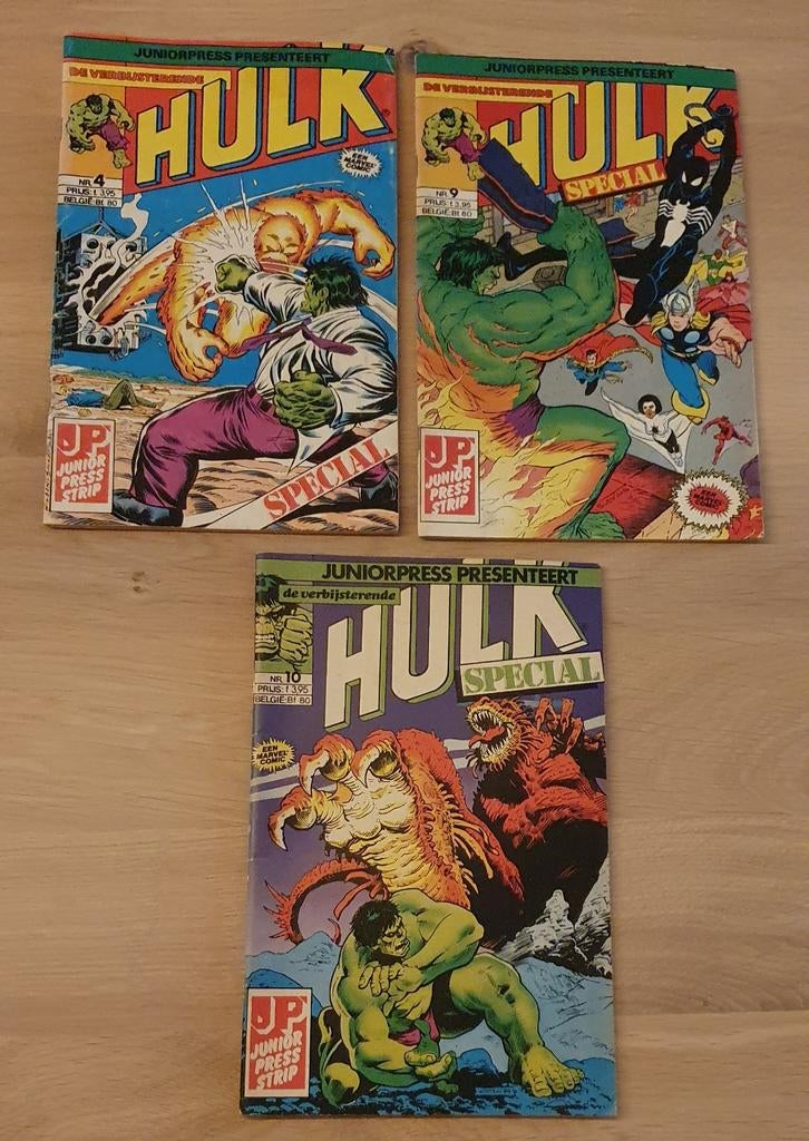 3x De verbijsterende Hulk  -  Juniorpress, Boeken, Strips | Comics, Ophalen of Verzenden