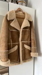 Lammy coat lamswol 38/40, Ophalen of Verzenden, Zo goed als nieuw, Maat 38/40 (M), Bruin