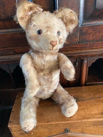 Vintage beer teddybeer beschikbaar voor biedingen