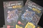 ***Gratis*** Artis kaartje geldig tot 3 oktober, Ophalen of Verzenden, Winkel, Super of Benzinepomp, Volle spaarkaart