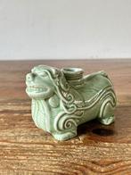 Kandelaar - Foo dog / hond / leeuw - porselein, Antiek en Kunst, Ophalen of Verzenden