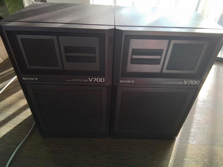Sony SS V700 boxen, Audio, Tv en Foto, Luidsprekers, Gebruikt, Front, Rear of Stereo speakers, Minder dan 60 watt, Sony, Ophalen of Verzenden