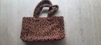 Tas panterprint fluffy, Sieraden, Tassen en Uiterlijk, Tassen | Damestassen, Ophalen, Zo goed als nieuw