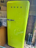 Groene smeg koelkast, Witgoed en Apparatuur, Koelkasten en IJskasten, 200 liter of meer, 60 cm of meer, Ophalen of Verzenden, Zo goed als nieuw