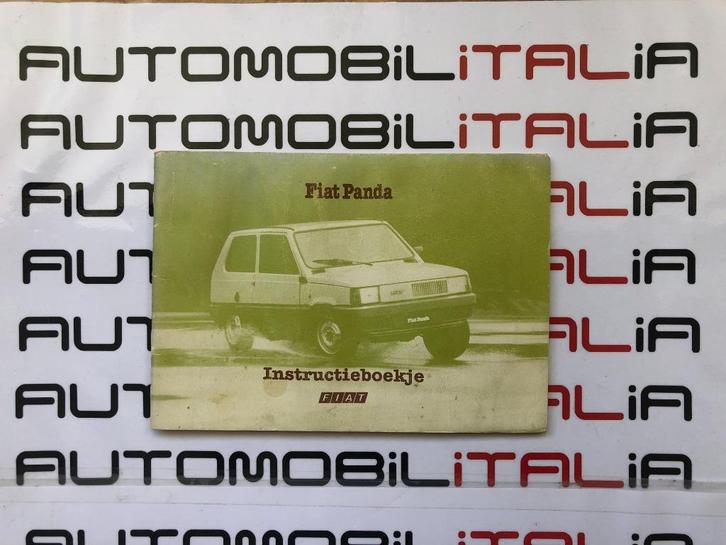 Fiat Panda 45 1980 instructieboek, Auto diversen, Handleidingen en Instructieboekjes, Ophalen of Verzenden