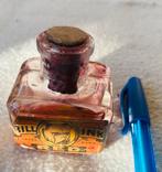 Oude inktfles Bill Ink, met oplegranden voor kroonpen, Verzamelen, Merken en Reclamevoorwerpen, Ophalen of Verzenden, Gebruikt