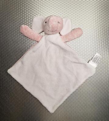 Knuffeldoekje, Knuffel Bambam Bam Bam Roze Olifant beschikbaar voor biedingen