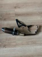 Aplus Uitlaat Zwart-Carbon Zip/Vespa Sprint/iGet Euro4, Fietsen en Brommers, Brommeronderdelen | Scooters, Ophalen of Verzenden