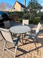 Te koop: tuinset, Tuin en Terras, Tuinsets en Loungesets, 4 zitplaatsen, Gebruikt, Aluminium, Ophalen of Verzenden