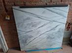 Marmeren tafelbladen massief, Doe-het-zelf en Verbouw, Platen en Panelen, Ophalen, Gebruikt, Overige materialen, Minder dan 20 mm