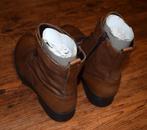OMNIO - leren Lace Up boots brown - maat 38, Kleding | Dames, Schoenen, Bruin, Lage of Enkellaarzen, Nieuw, Ophalen of Verzenden