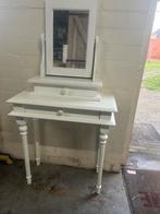 Kaptafel wit, Ophalen, Gebruikt, 100 tot 150 cm, 50 tot 100 cm