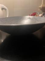 Wok pan groot van wolkjes emaille, Antiek en Kunst, Ophalen