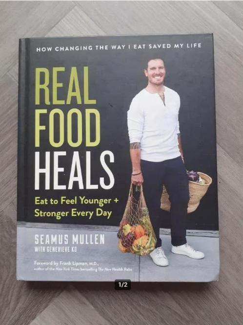 Kookboek Real Foods Heals - Seamus Mullen (zo goed als nieuw, Boeken, Kookboeken, Zo goed als nieuw, Voorgerechten en Soepen, Hoofdgerechten