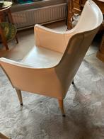 Giorgetti Fauteuil - Stijlvol en Comfortabel, Ophalen, Wit, 85 rughoogte/ 45 zithoogte/ 60 armleuning hoogte, Leer