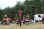 fanfare kostuums compleet met vaandel, Ophalen, Carnaval, Overige maten, Zo goed als nieuw